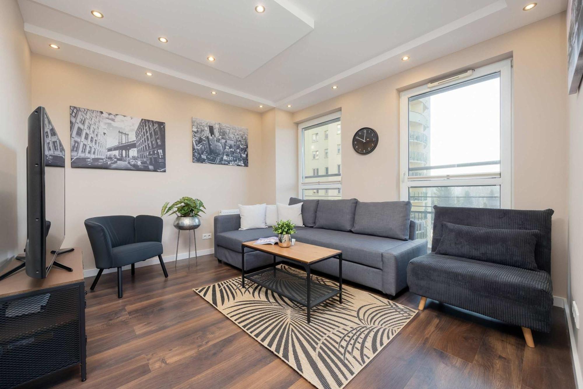 Leilighet Cozy Bukowinska Near Metro By Renters Warszawa